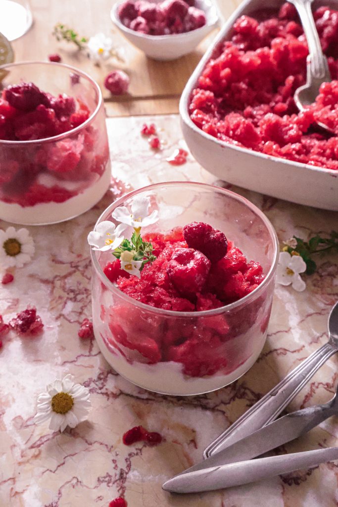Granité aux Fruits Rouges