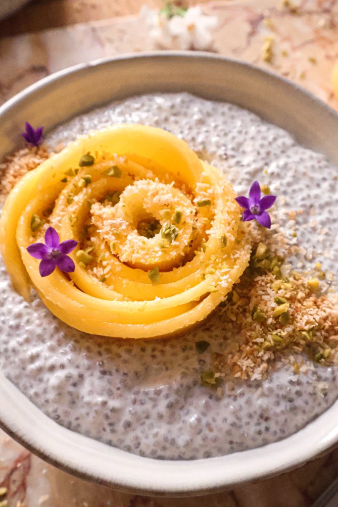 Pudding de Chia Vegan Mangue & Coco