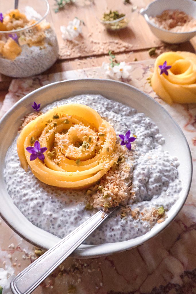 Pudding de Chia Vegan Mangue & Coco