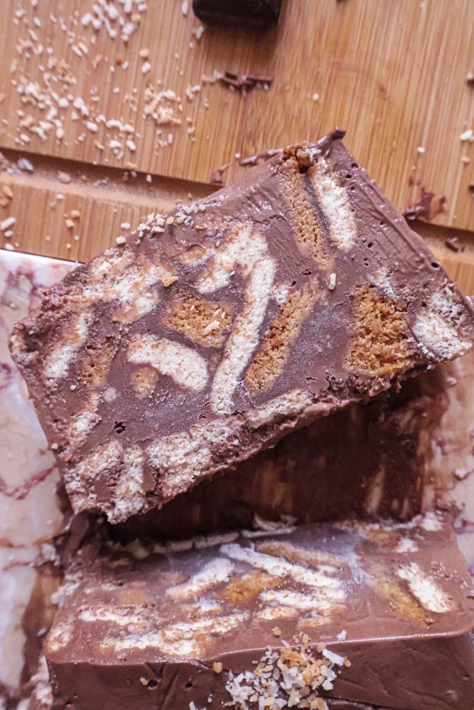 Gâteau Mosaïque Vegan ou Mozaik Pasta