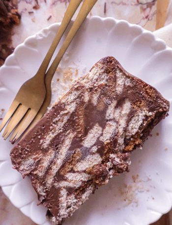 Gâteau Mosaïque Vegan ou Mozaik Pasta