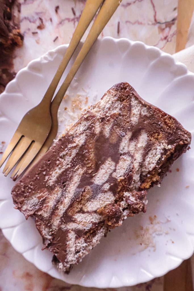 Gâteau Mosaïque Vegan ou Mozaik Pasta