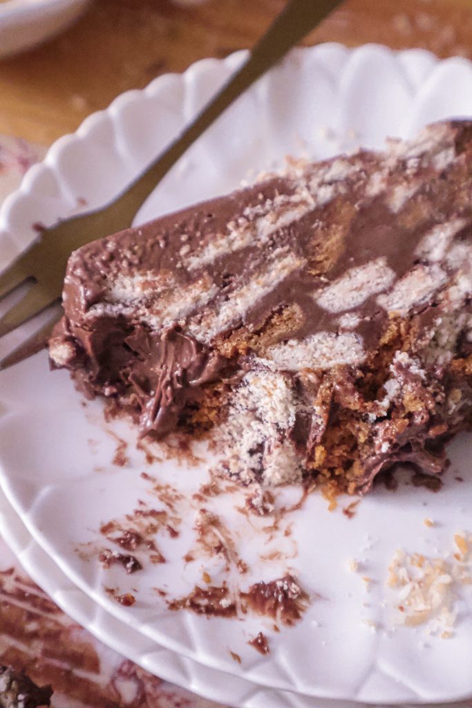 Gâteau Mosaïque Vegan ou Mozaik Pasta