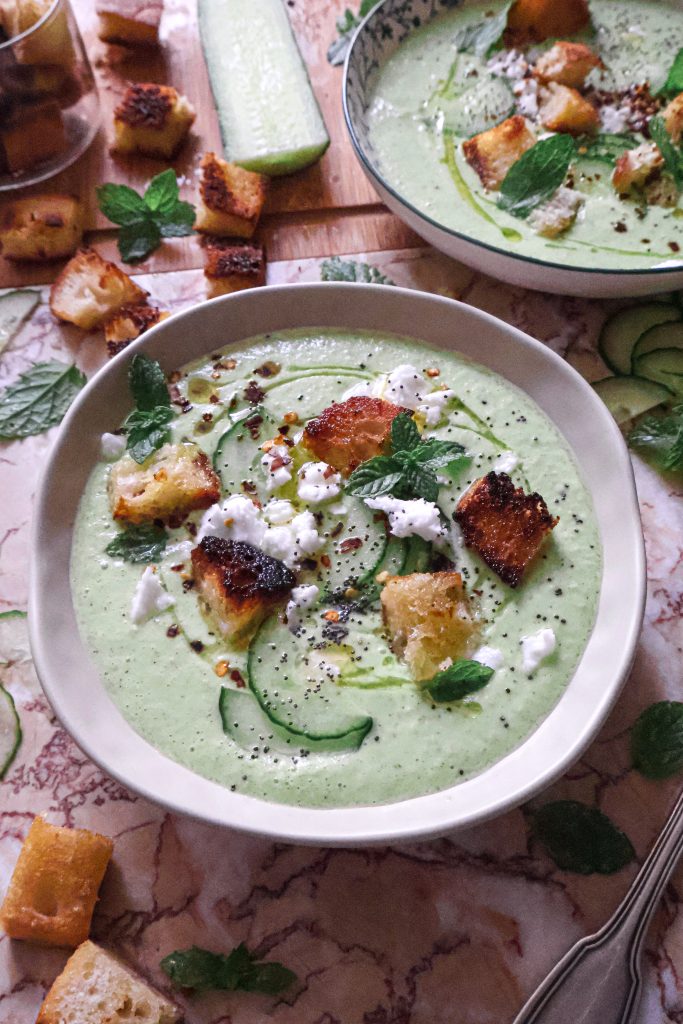 Gaspacho Vegan Concombre & Feta
