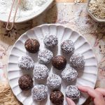 Bouchées Vegan Noix de Coco, Chocolat - Sans Cuisson, Sans Gluten