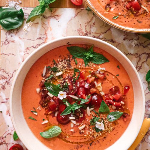 Gaspacho de Tomates et Tomates Séchées