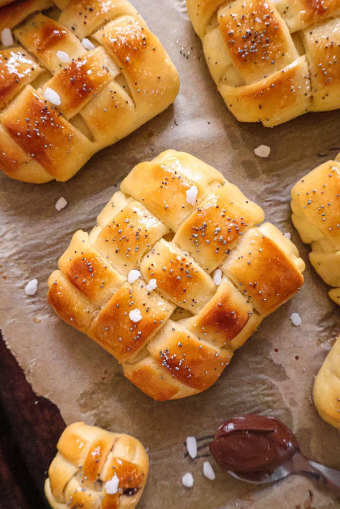 Briochettes Vegan Fourrées à la Pâte à Tartiner Vegan