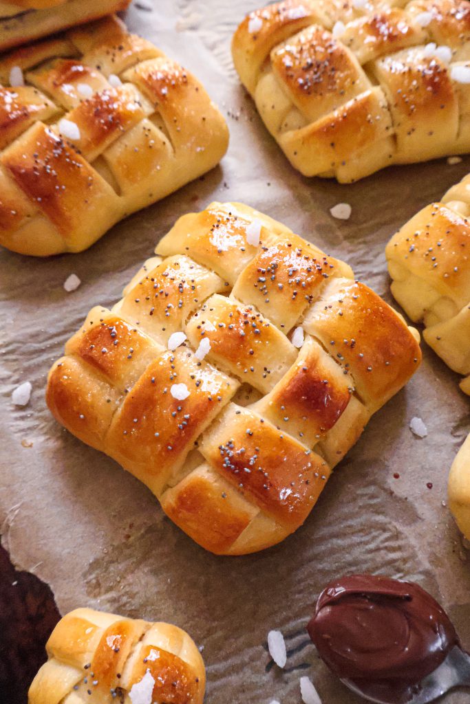 Briochettes Vegan Fourrées à la Pâte à Tartiner Vegan