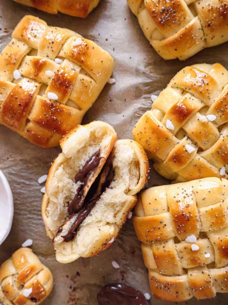 Briochettes Vegan Fourrées à la Pâte à Tartiner Vegan
