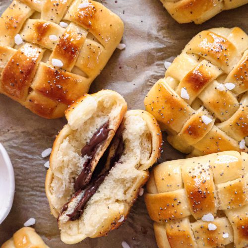 Briochettes Vegan Fourrées à la Pâte à Tartiner Vegan