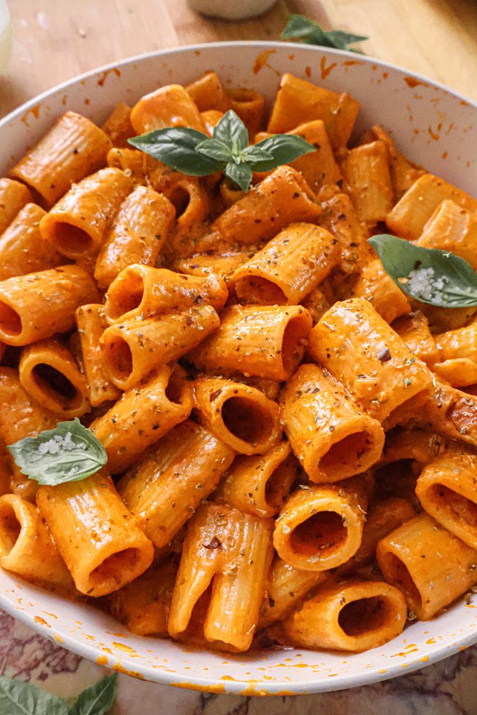 Pâtes Crémeuses Vegan Tomate et Paprika