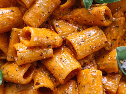 Pâtes Crémeuses Vegan Tomate et Paprika