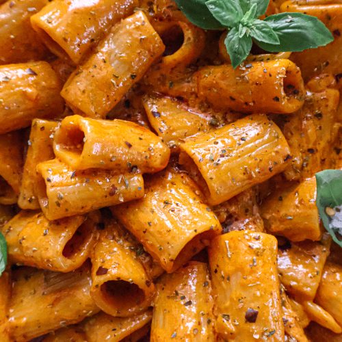 Pâtes Crémeuses Vegan Tomate et Paprika