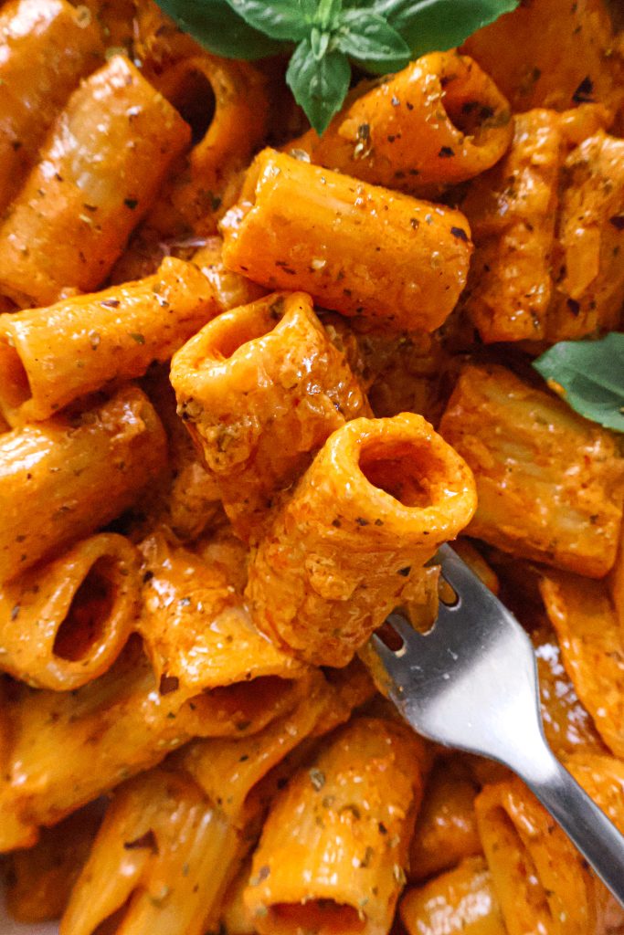 Pâtes Crémeuses Vegan Tomate et Paprika