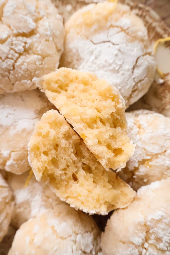 Biscuits Craquelés Vegan aux Pelures de Citron