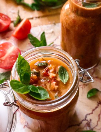 Vinaigrette Tomate et Basilic