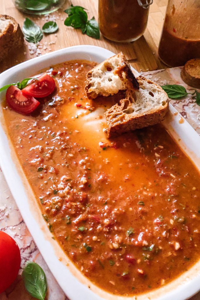 Vinaigrette Tomate et Basilic