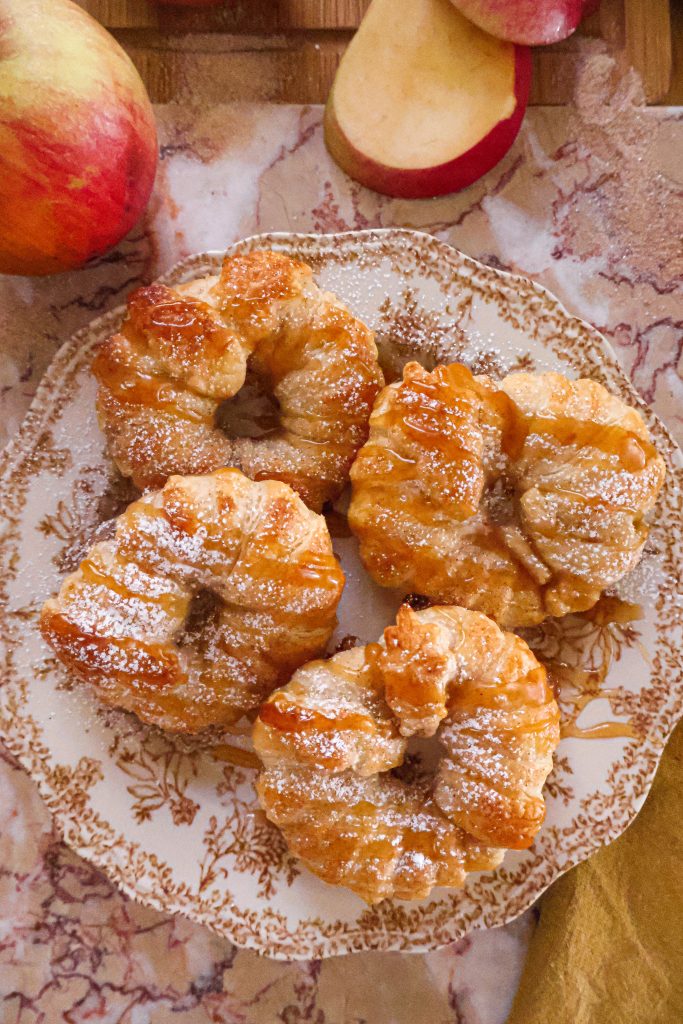 Beignets de Pomme Feuilletés Vegan