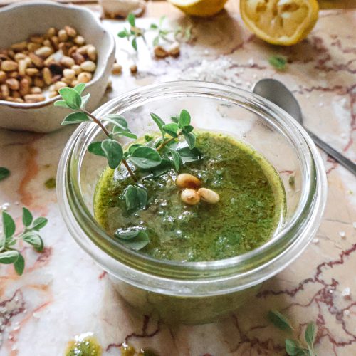 Pesto Vegan d'Origan Tout Simple