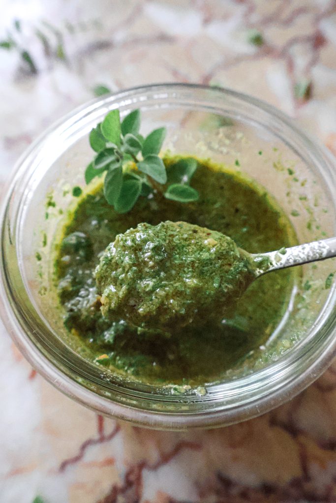 Pesto Vegan d'Origan Tout Simple