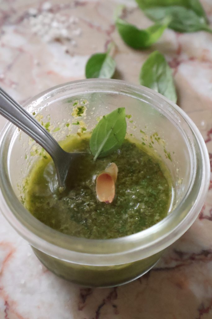 Pesto Vegan Maison au Basilic et Comment le Congeler