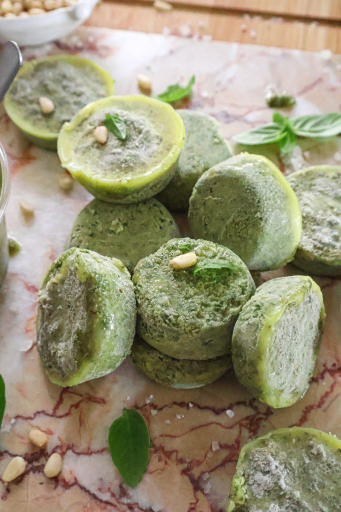 Pesto Vegan Maison au Basilic et Comment le Congeler