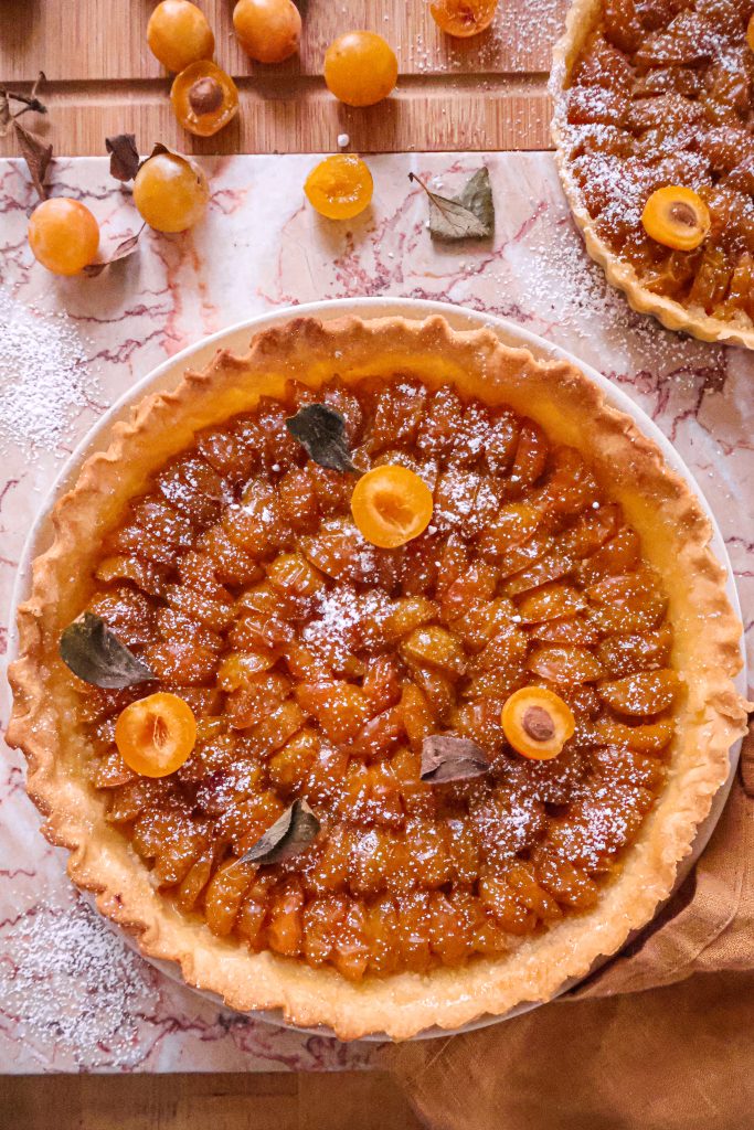 Tarte Vegan aux Mirabelles