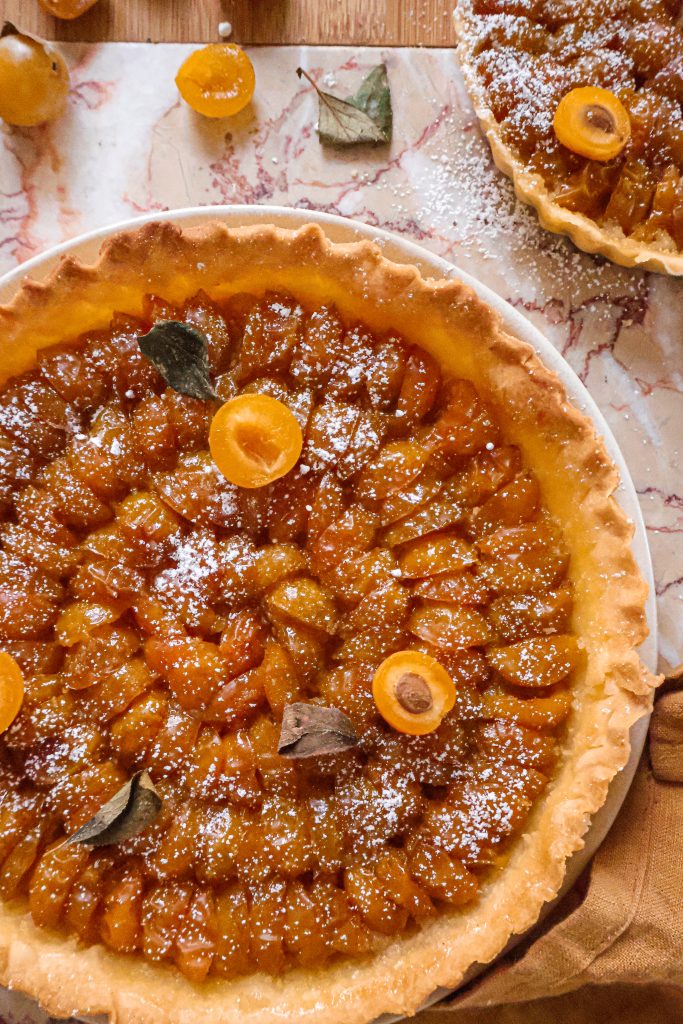 Tarte Vegan aux Mirabelles