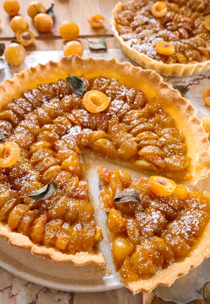 Tarte Vegan aux Mirabelles