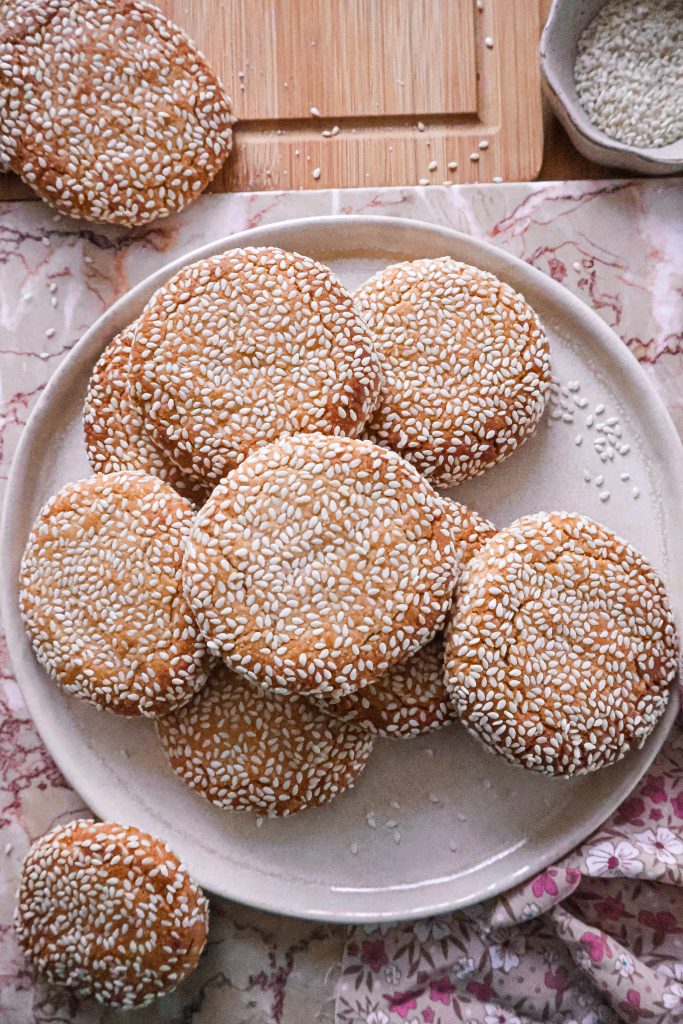 Biscuits Vegan, Sans Gluten au Sésame