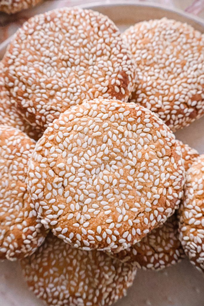 Biscuits Vegan, Sans Gluten au Sésame