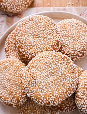 Biscuits Vegan, Sans Gluten au Sésame