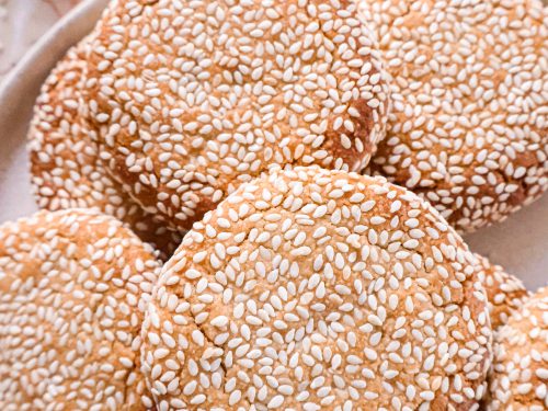 Biscuits Vegan, Sans Gluten au Sésame
