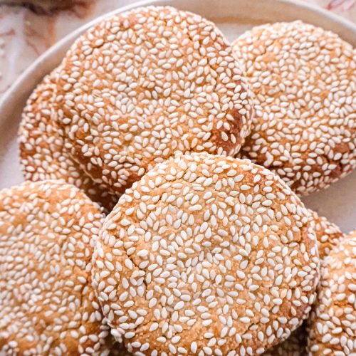 Biscuits Vegan, Sans Gluten au Sésame