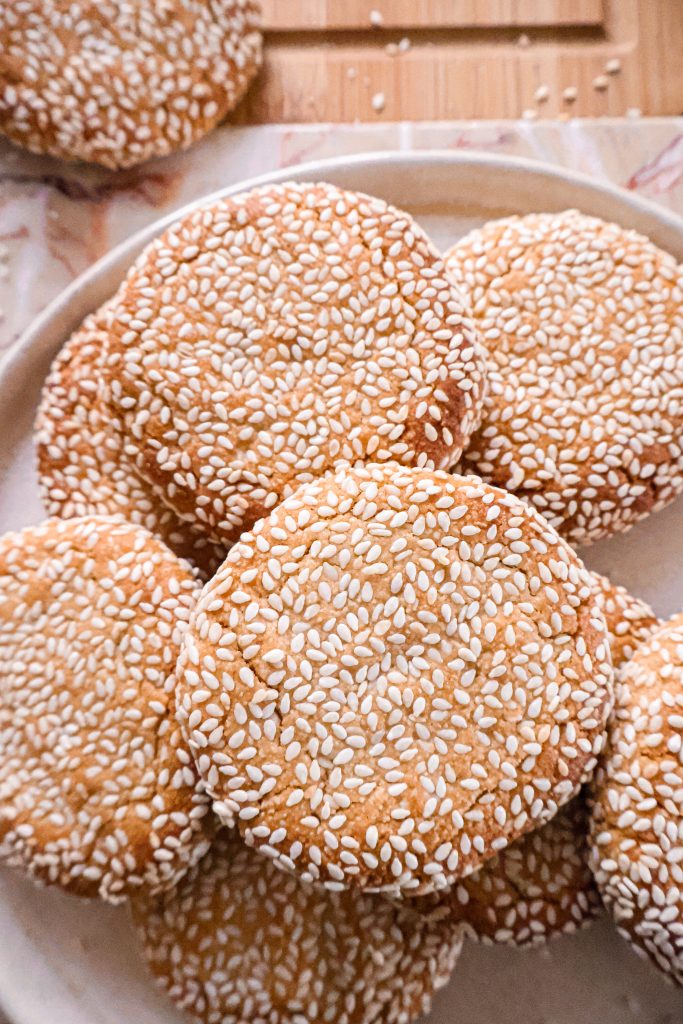 Biscuits Vegan, Sans Gluten au Sésame