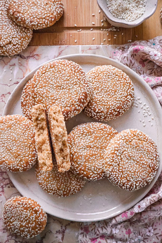 Biscuits Vegan, Sans Gluten au Sésame