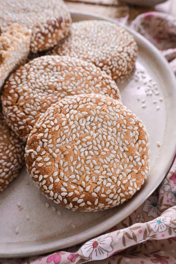 Biscuits Vegan, Sans Gluten au Sésame