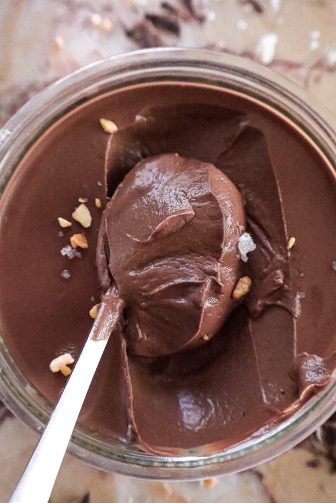 Pots de Crème Vegan au Chocolat - 2 Ingrédients