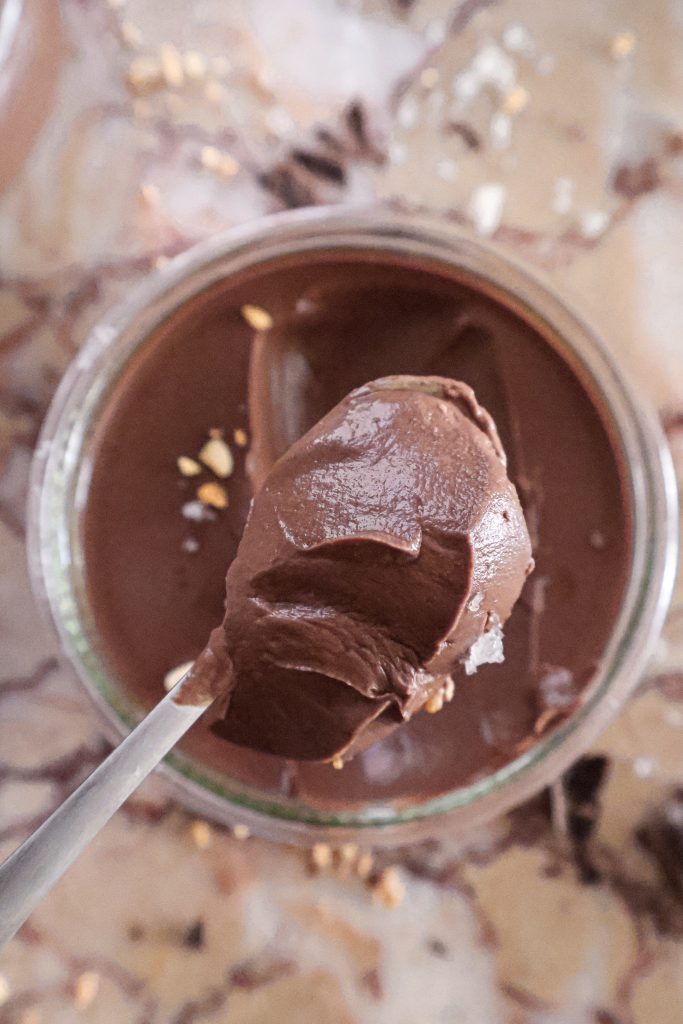 Pots de Crème Vegan au Chocolat - 2 Ingrédients