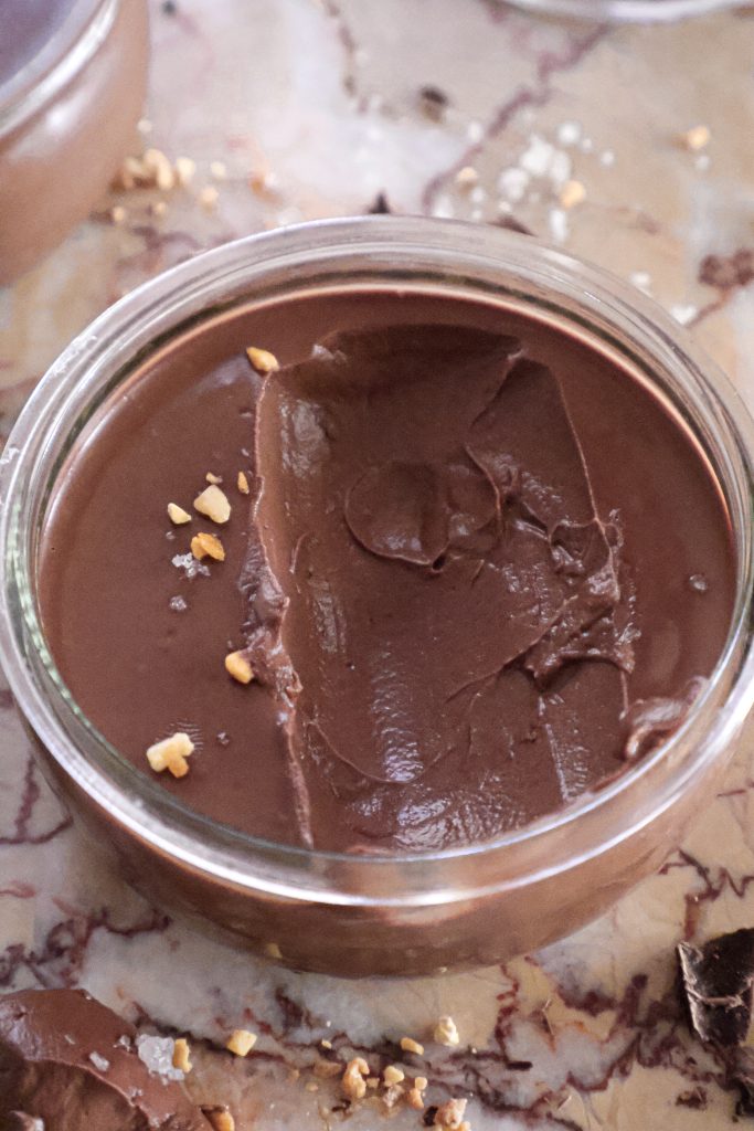 Pots de Crème Vegan au Chocolat - 2 Ingrédients