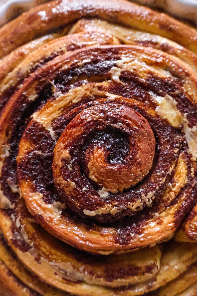 Roulé à la Cannelle Géant et Vegan