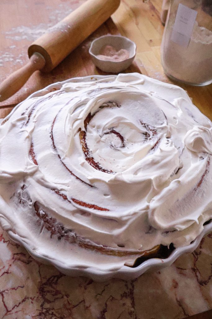 Roulé à la Cannelle Géant et Vegan