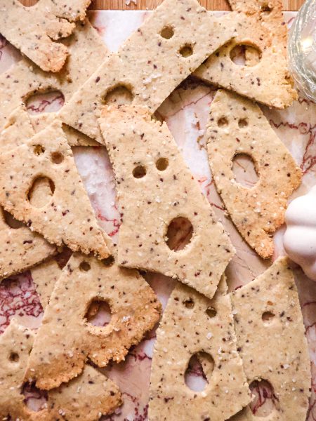 Crackers Vegan Fantôme Sans Gluten