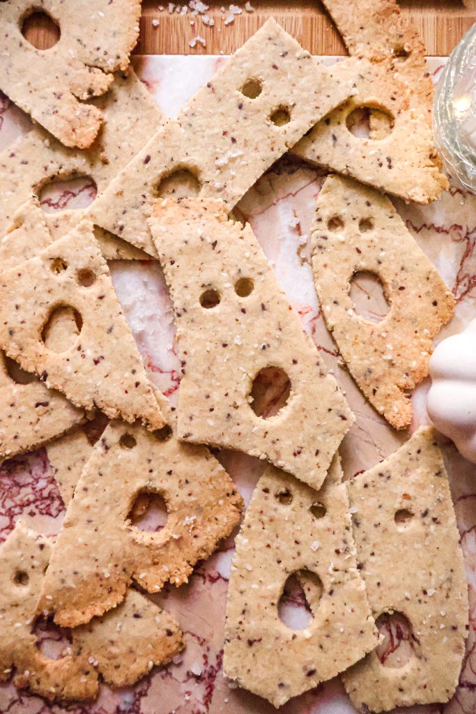 Crackers Vegan Fantôme Sans Gluten