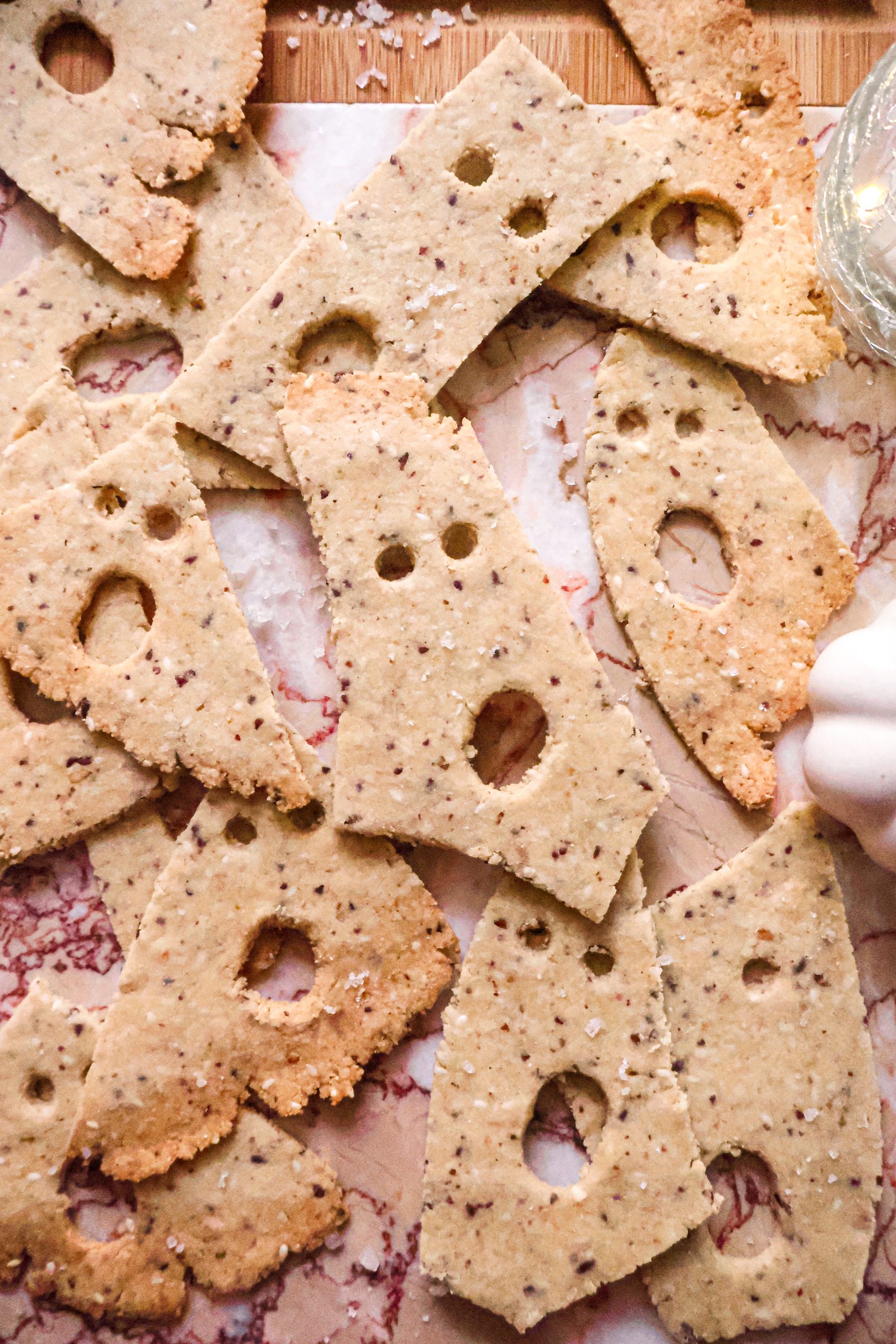 Crackers Vegan Fantôme Sans Gluten