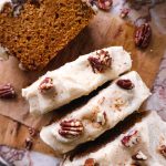 Cake Vegan au Pumpkin Spice et Glaçage au Sirop d’Érable