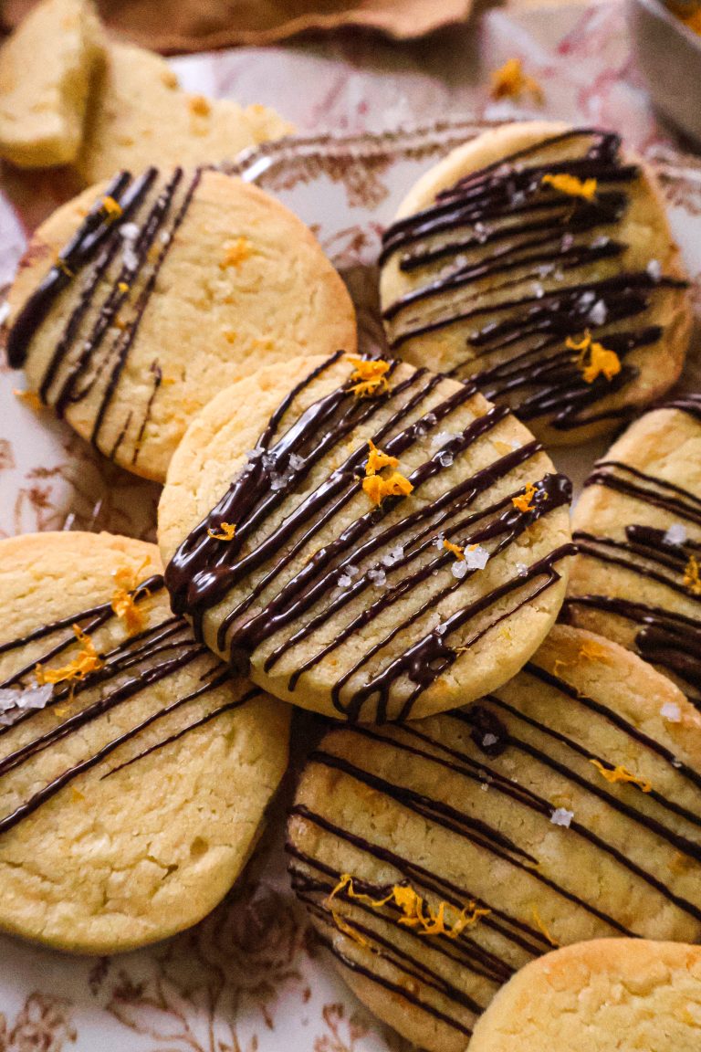 Biscuits Vegan au Zeste d'Orange et Chocolat