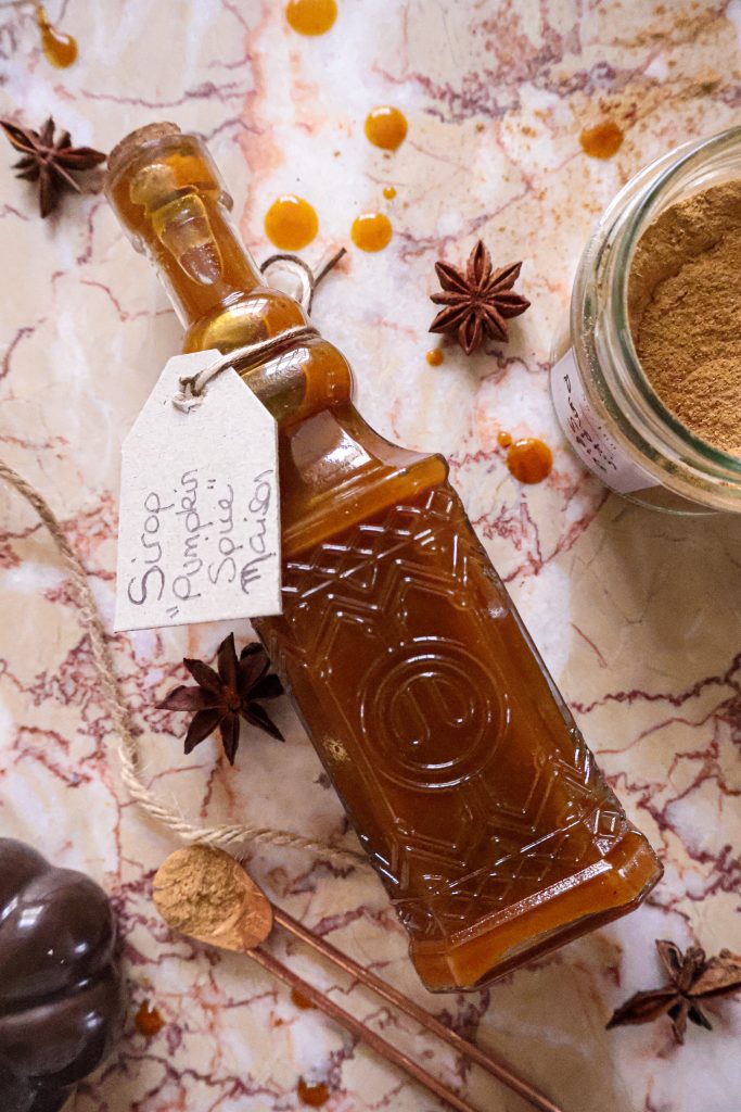 Sirop Pumpkin Spice Maison