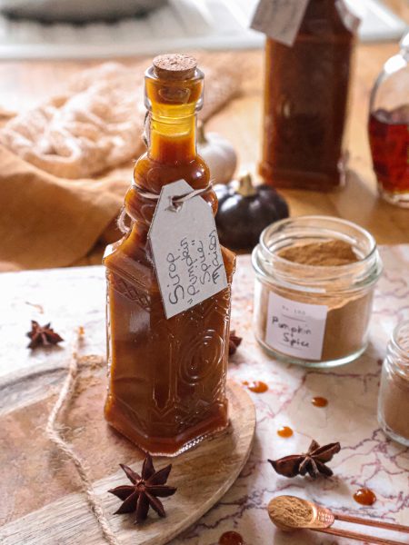 Sirop Pumpkin Spice Maison