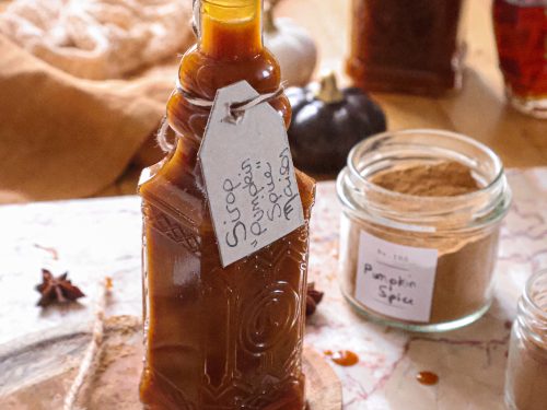 Sirop Pumpkin Spice Maison